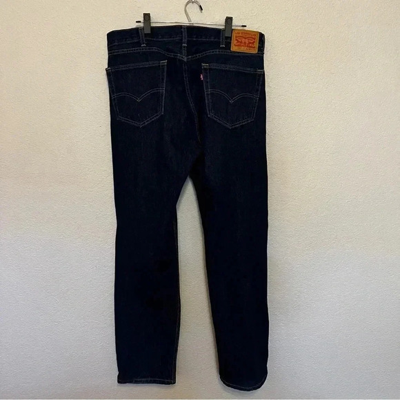 Levi's 505 Dark Wash Denim Jeans Men's 38 W X 34 L - Picture 11 of 11